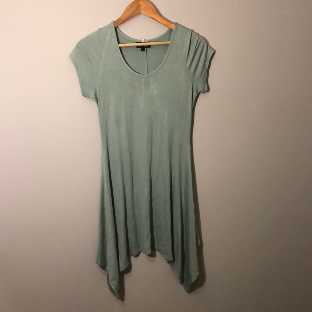 Mint green dress